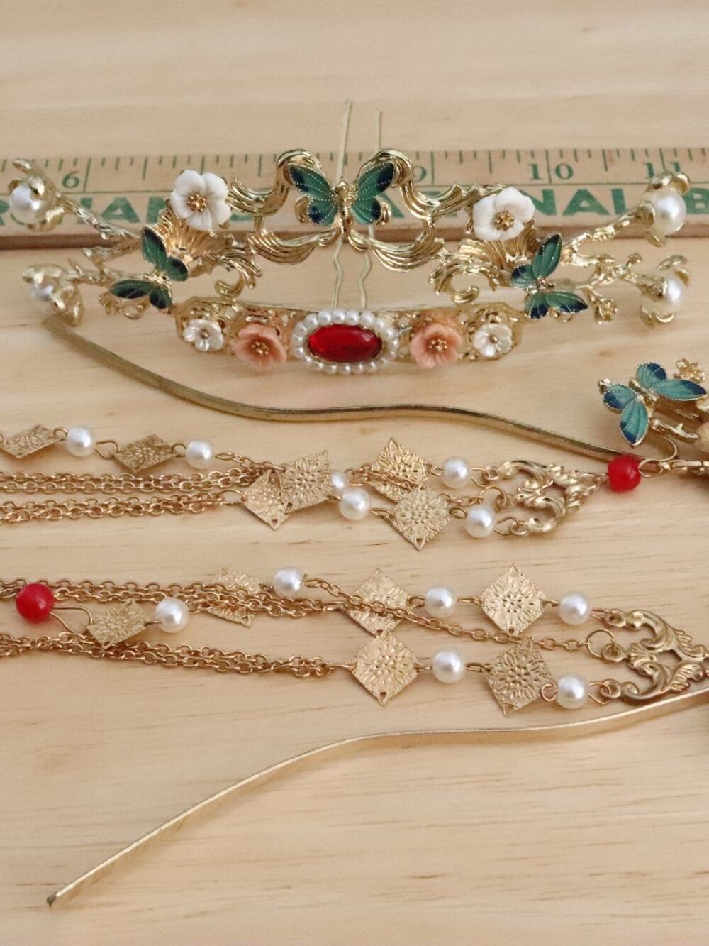Japanese Decorative Hair Pin Set
